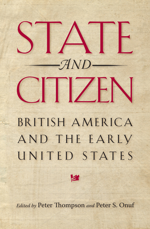 Cover image for book State and Citizen