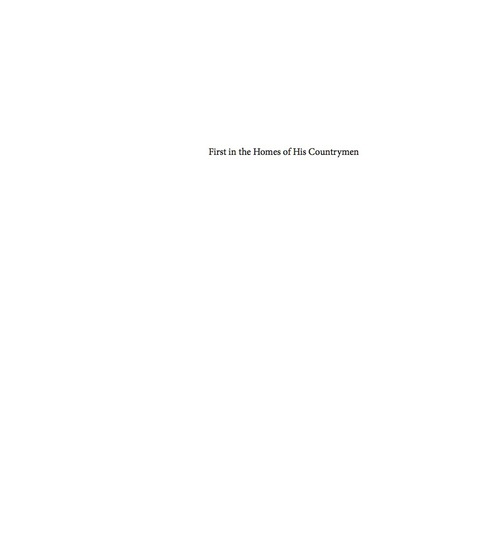Cover image for book First in the Homes of His Countrymen