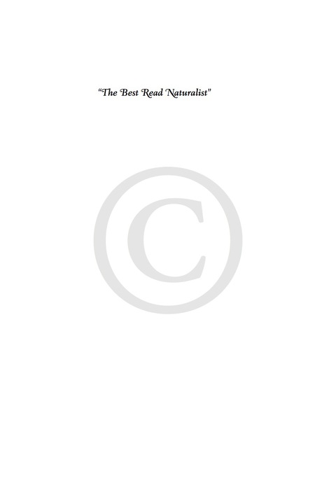 Cover image for book The Best Read Naturalist"