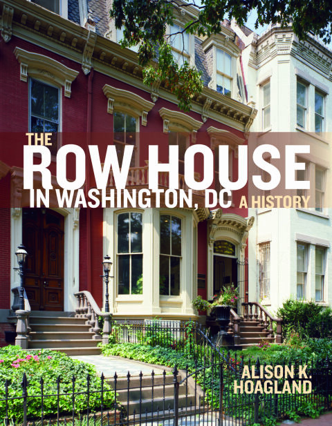 Cover image for book The Row House in Washington, DC