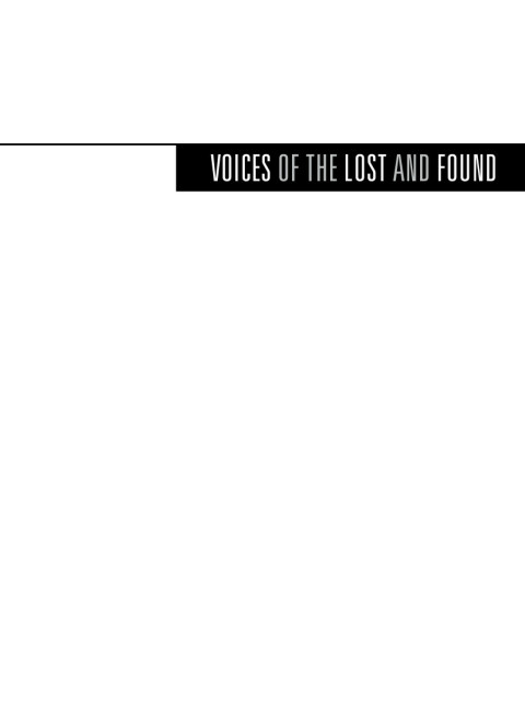 Cover image for book Voices of the Lost and Found
