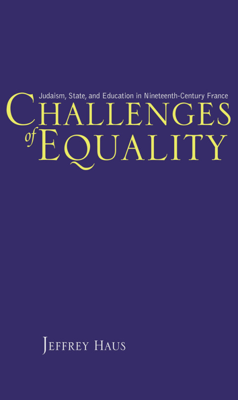 Cover image for book Challenges of Equality