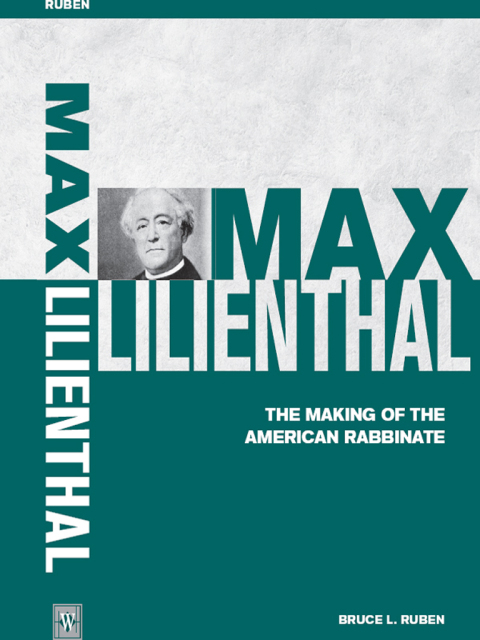 Cover image for book Max Lilienthal