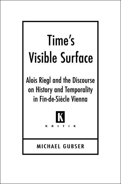 Cover image for book Time's Visible Surface