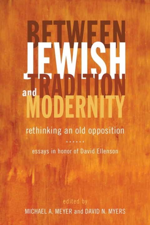 Cover image for book Between Jewish Tradition and Modernity
