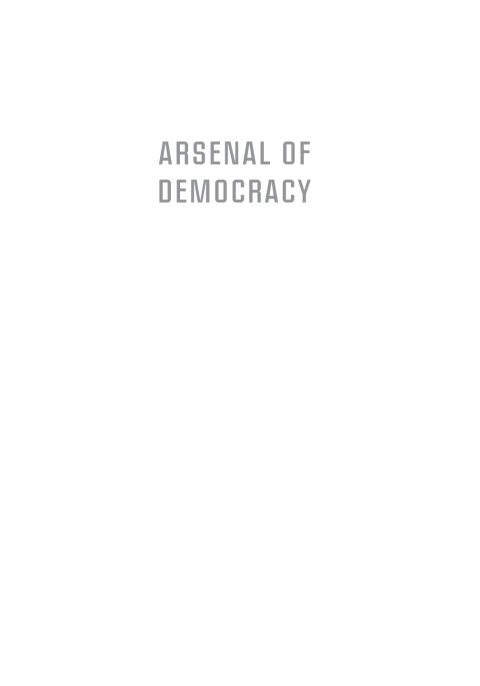 Cover image for book Arsenal of Democracy