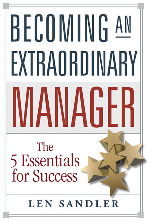 Cover image for book Becoming an Extraordinary Manager