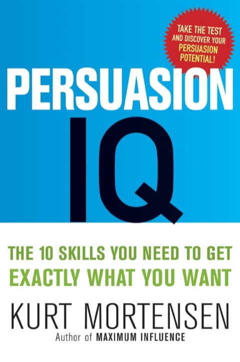 Cover image for book Persuasion IQ