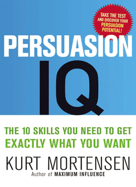 Cover image for book Persuasion IQ