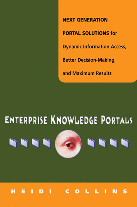 Cover image for book Enterprise Knowledge Portals
