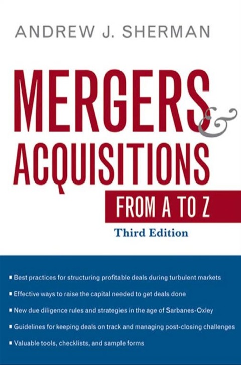 Cover image for book Mergers and Acquisitions from A to Z