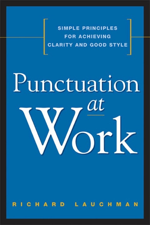 Cover image for book Punctuation at Work