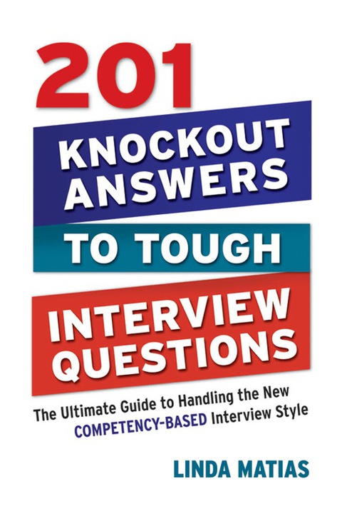 Cover image for book 201 Knockout Answers to Tough Interview Questions
