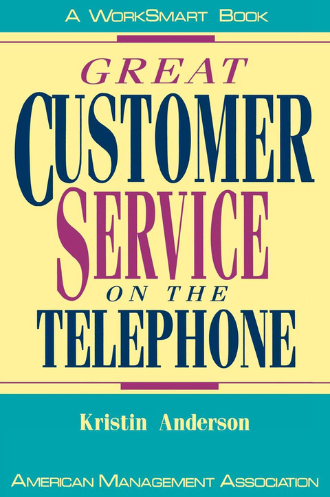 Cover image for book Great Customer Service on the Telephone