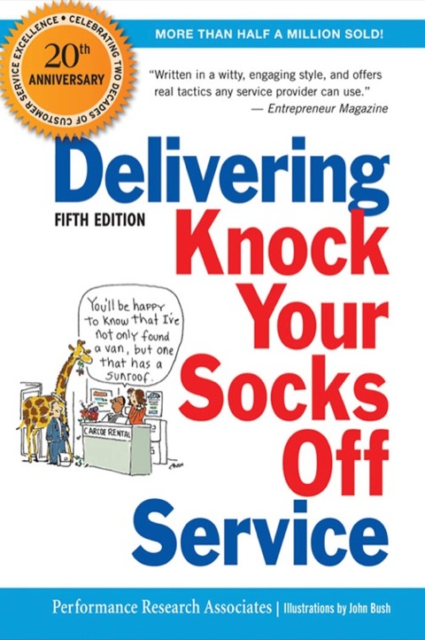 Cover image for book Delivering Knock Your Socks Off Service