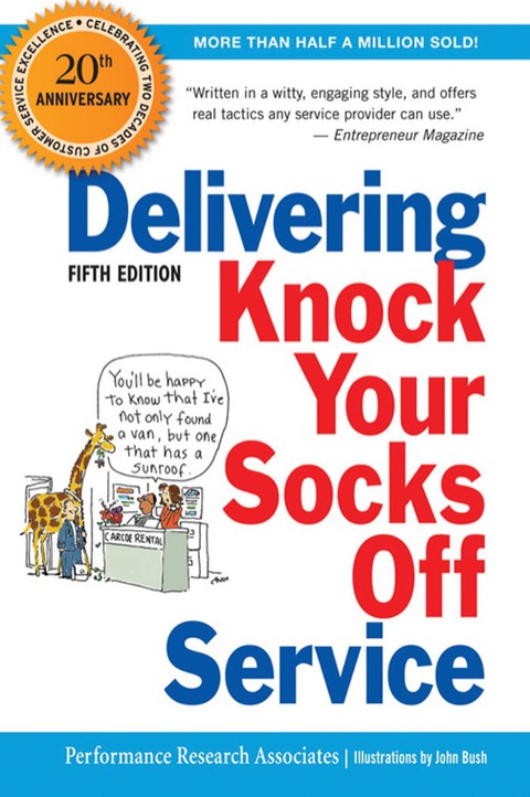 Cover image for book Delivering Knock Your Socks Off Service