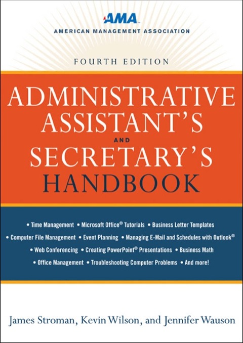 Cover image for book Administrative Assistant's and Secretary's Handbook