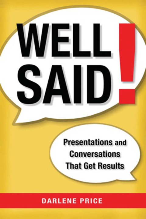Cover image for book Well Said!