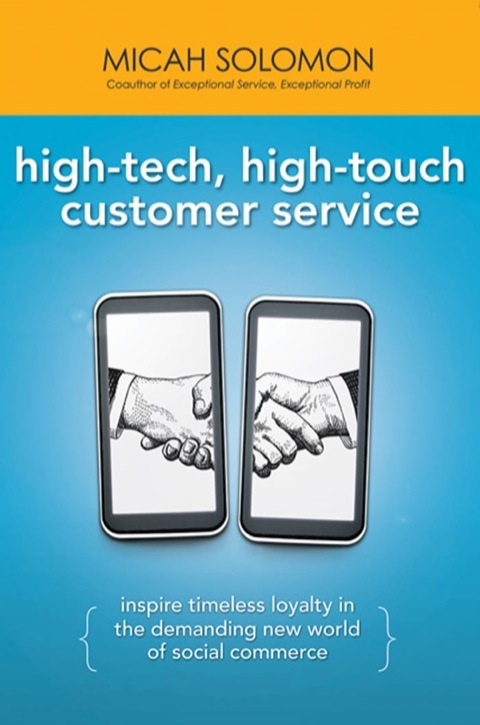 Cover image for book High-Tech, High-Touch Customer Service