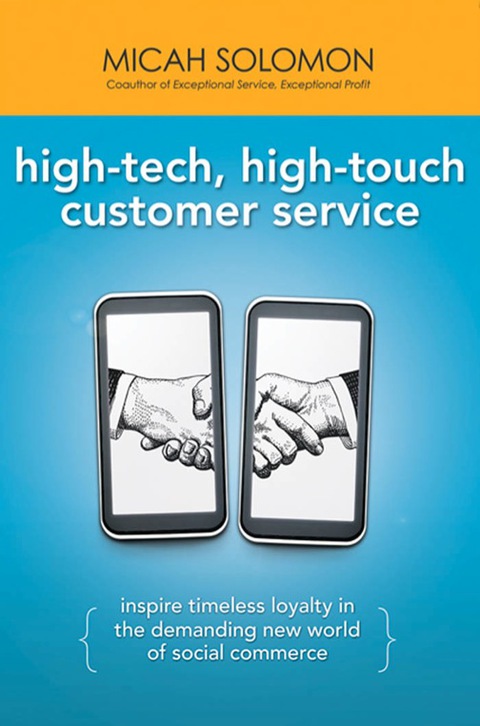 Cover image for book High-Tech, High-Touch Customer Service