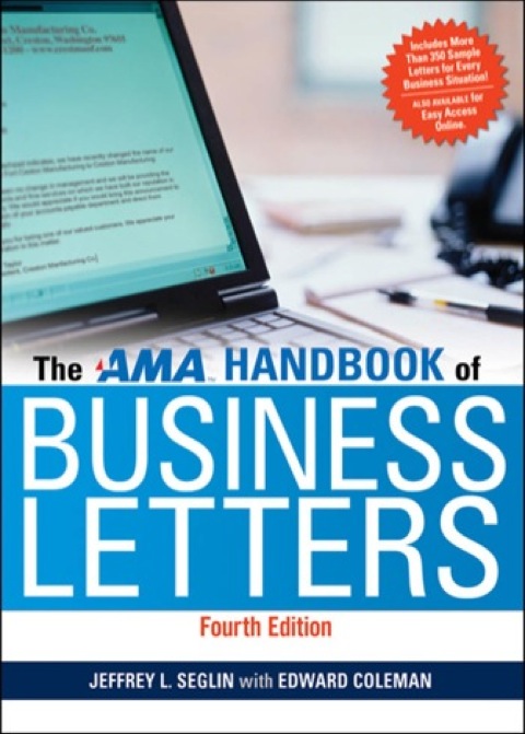 Cover image for book AMA Handbook of Business Letters