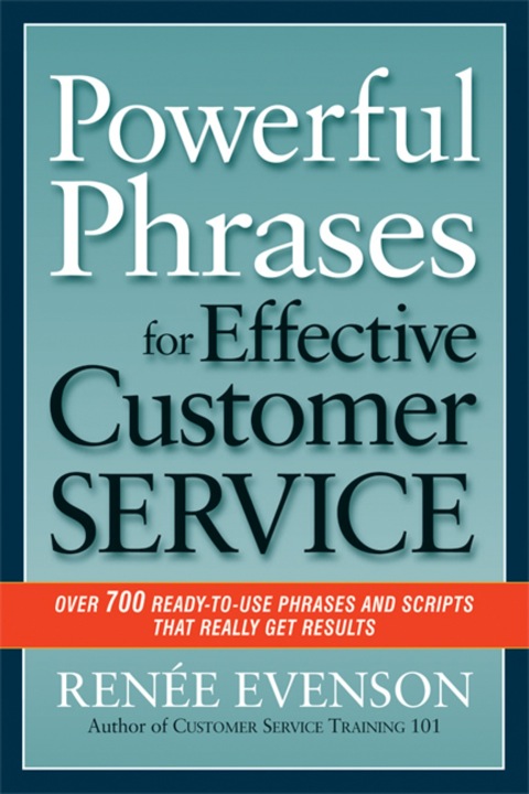 Cover image for book Powerful Phrases for Effective Customer Service