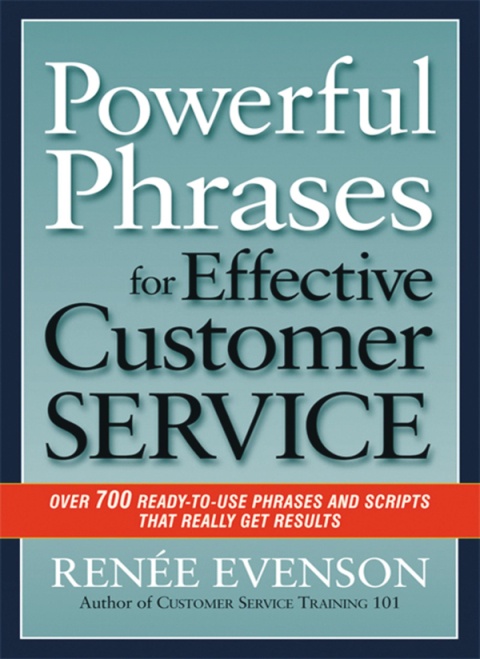 Cover image for book Powerful Phrases for Effective Customer Service