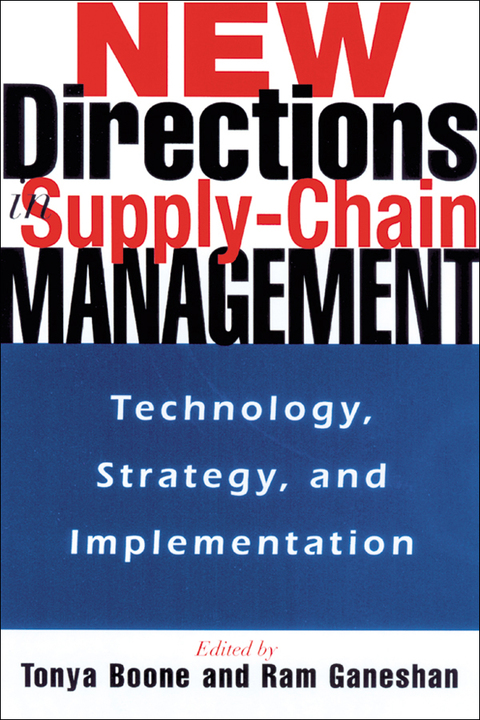 Cover image for book New Directions in Supply-Chain Management