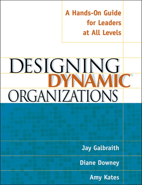 Cover image for book Designing Dynamic Organizations