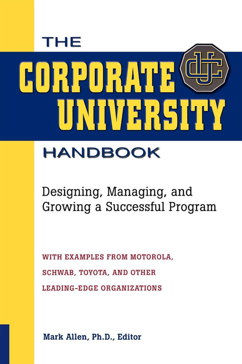 Cover image for book The Corporate University Handbook