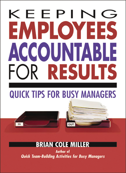 Cover image for book Keeping Employees Accountable for Results
