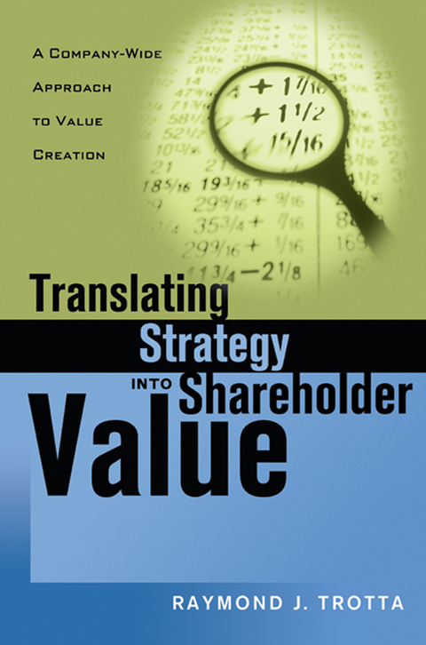 Cover image for book Translating Strategy into Shareholder Value