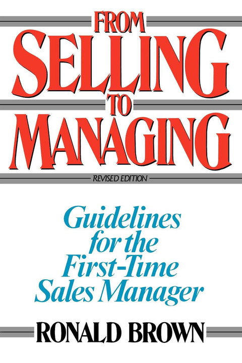 Cover image for book From Selling to Managing