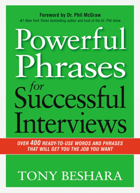 Cover image for book Powerful Phrases for Successful Interviews