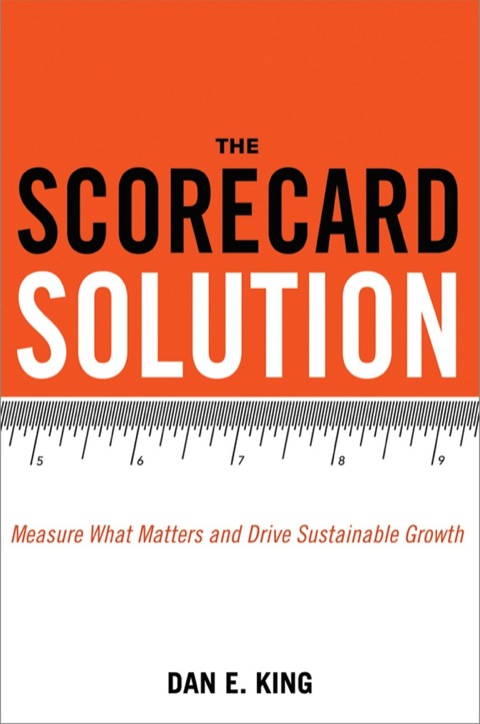 Cover image for book The Scorecard Solution