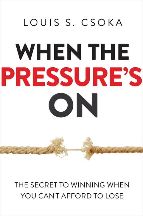 Cover image for book When the Pressure's On