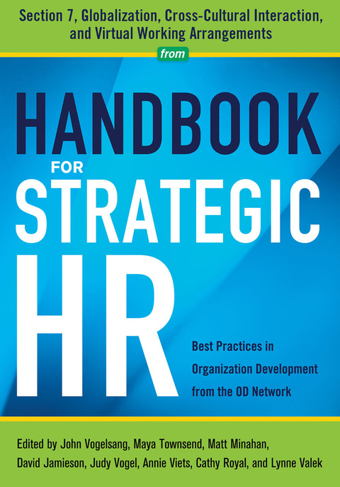 Cover image for book Handbook for Strategic HR - Section 7