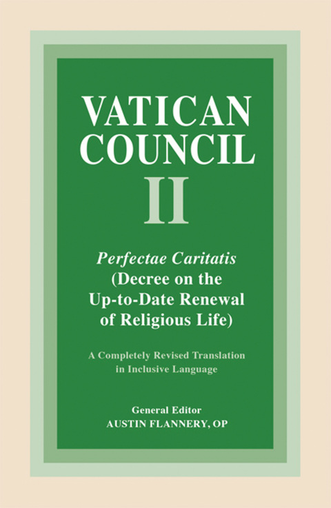Cover image for book Perfectae Caritatis