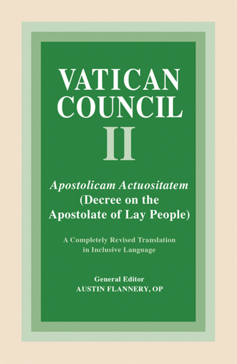 Cover image for book Apostolicam Actuositatem