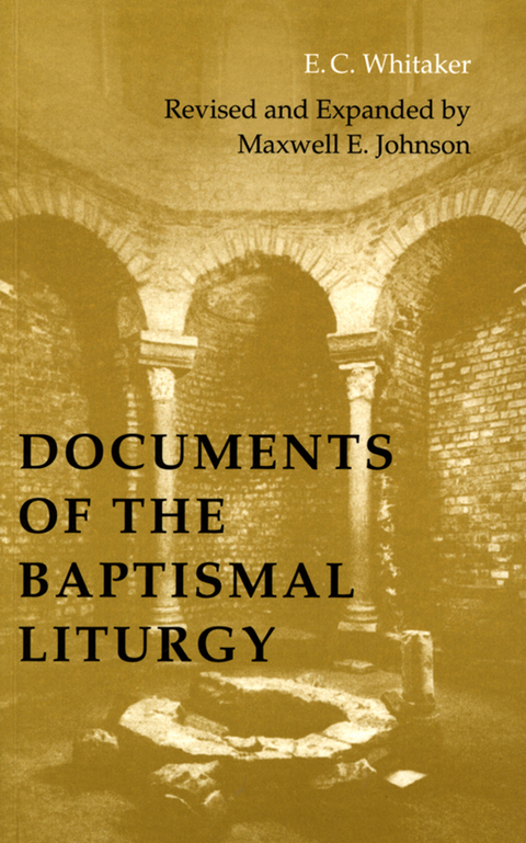Cover image for book Documents of the Baptismal Liturgy