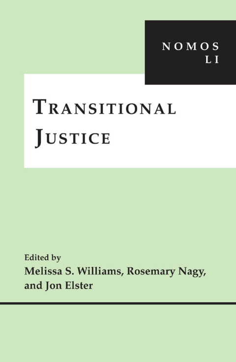 Cover image for book Transitional Justice