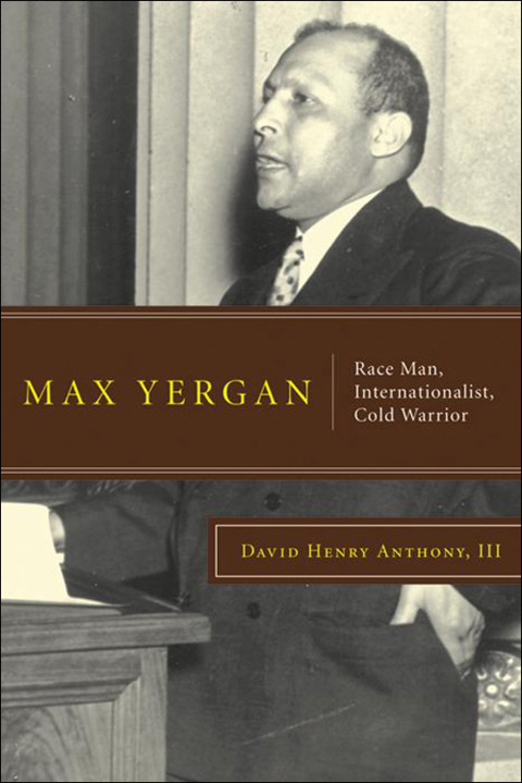 Cover image for book Max Yergan