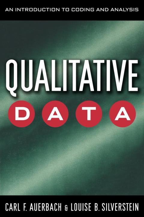 Cover image for book Qualitative Data