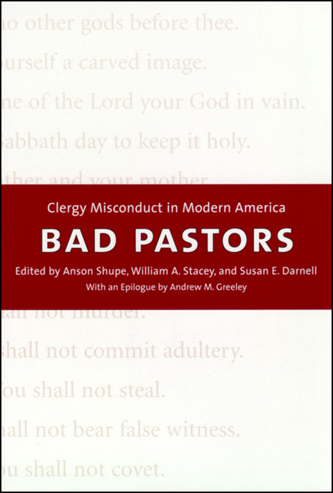Cover image for book Bad Pastors