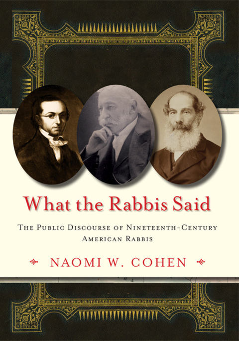 Cover image for book What the Rabbis Said