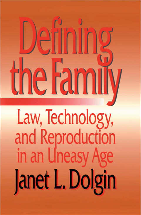 Cover image for book Defining the Family