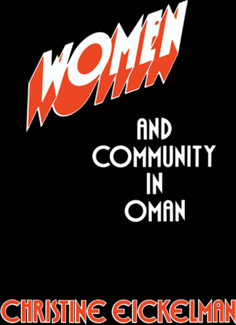 Cover image for book Women and Community in Oman