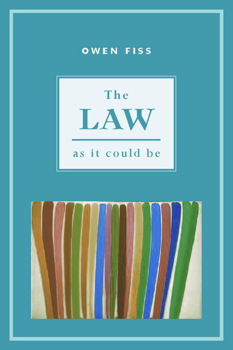 Cover image for book The Law as it Could Be