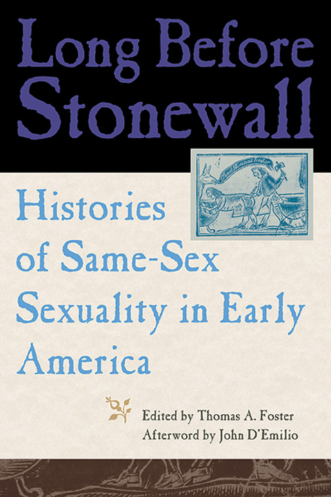 Cover image for book Long Before Stonewall
