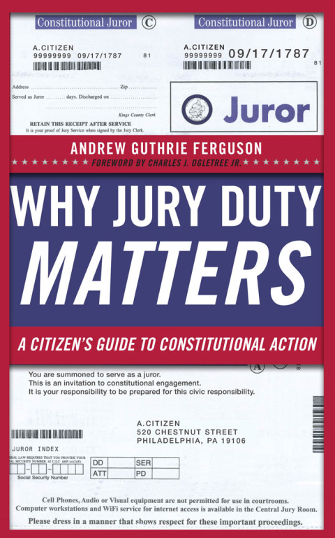 Cover image for book Why Jury Duty Matters
